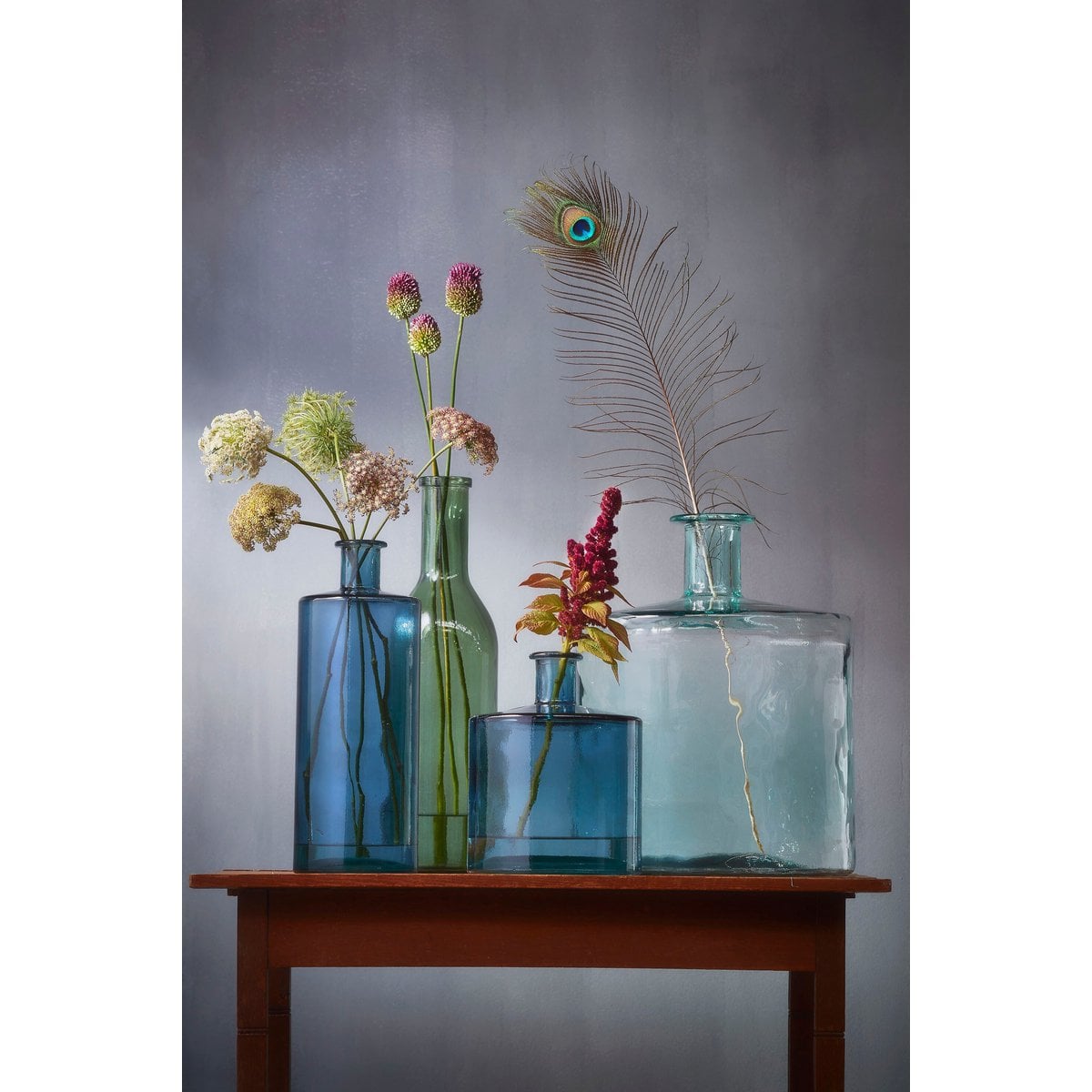 Mica Decorations Guan Flesvaas – Gerecycled Glas (H26 x Ø21 cm)