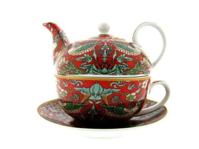 Strawberry thief tea for one