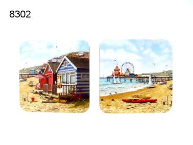 Sandy bay onderzetters, 4 stuks