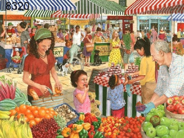 Farmer’s Market legpuzzel, 1000 stukjes, 68 x 49 cm