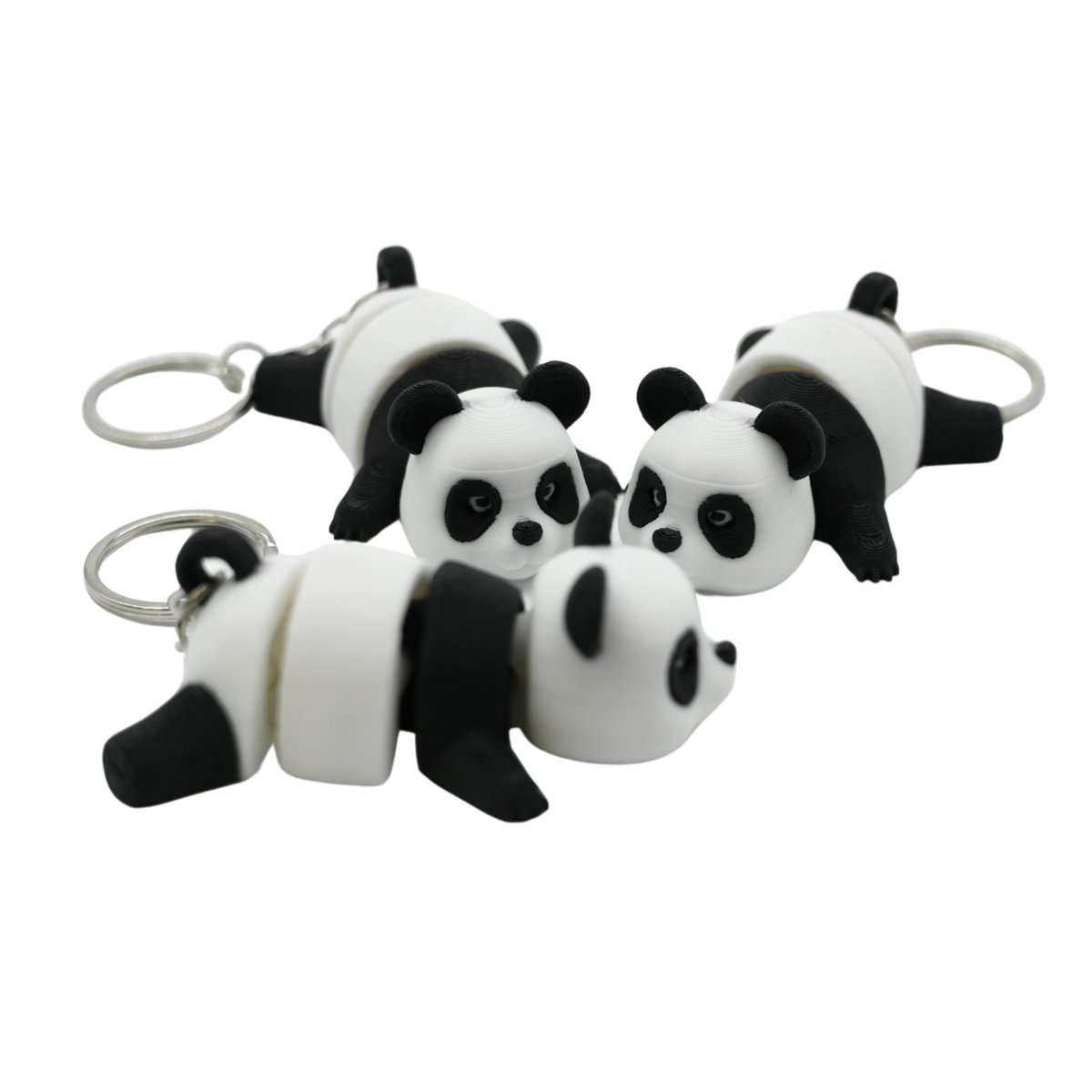 Panda sleutelhanger, flexibel