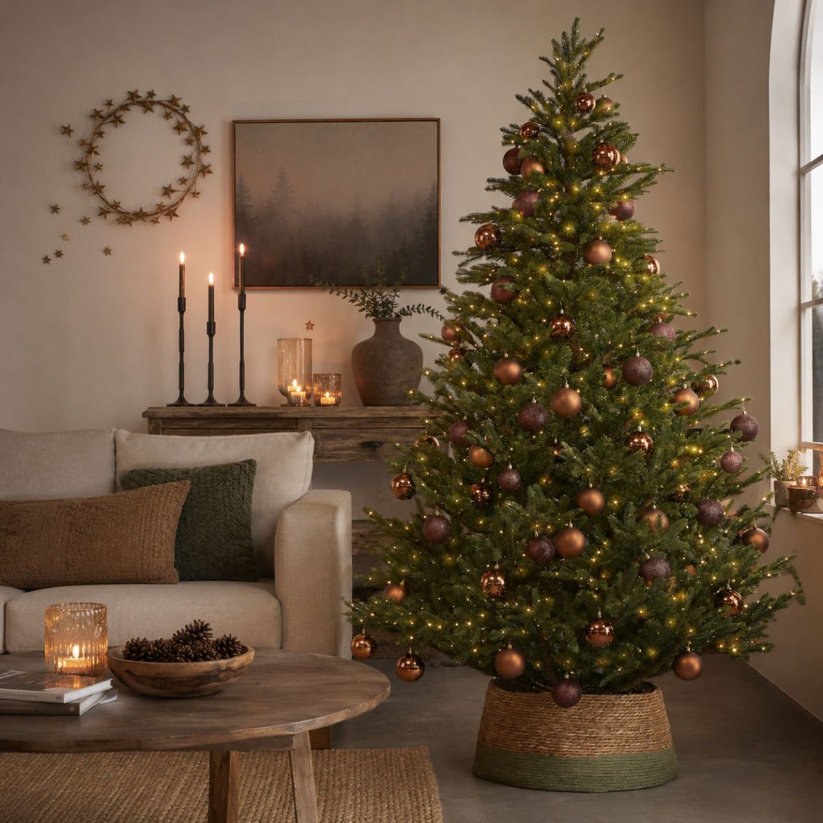 Frasier kunstkerstboom, 155 cm, Ø 109 cm