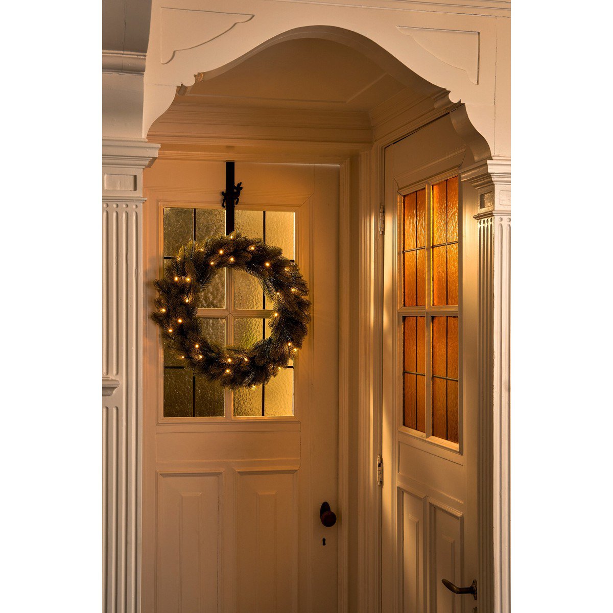 Nigata kerstkrans met verlichting, Ø 60 cm
