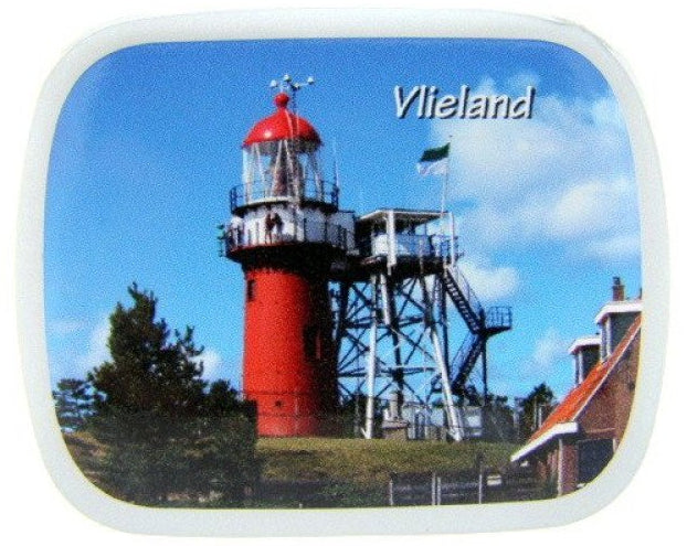 Vlieland, blikje met pepermunt, 14 gram
