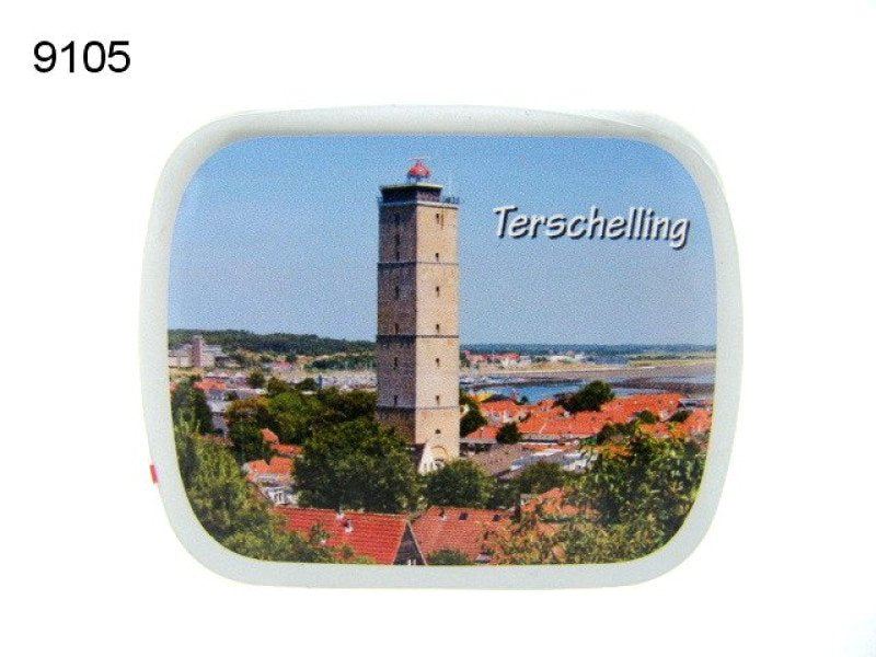 Terschelling, blikje met pepermunt