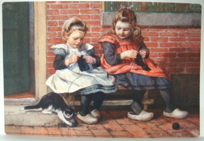 Ot en Sien placemat, die stoute poes, 44 x 30 cm