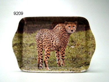Cheetah dienblad, 21 x 14,5 cm