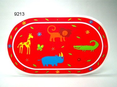 Wilde dieren placemat