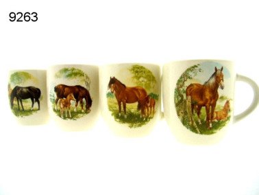 Paard mok klein, per stuk