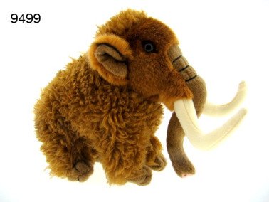 Mammoet pluche, 18 cm