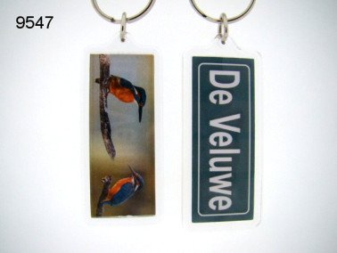 IJsvogel sleutelhanger