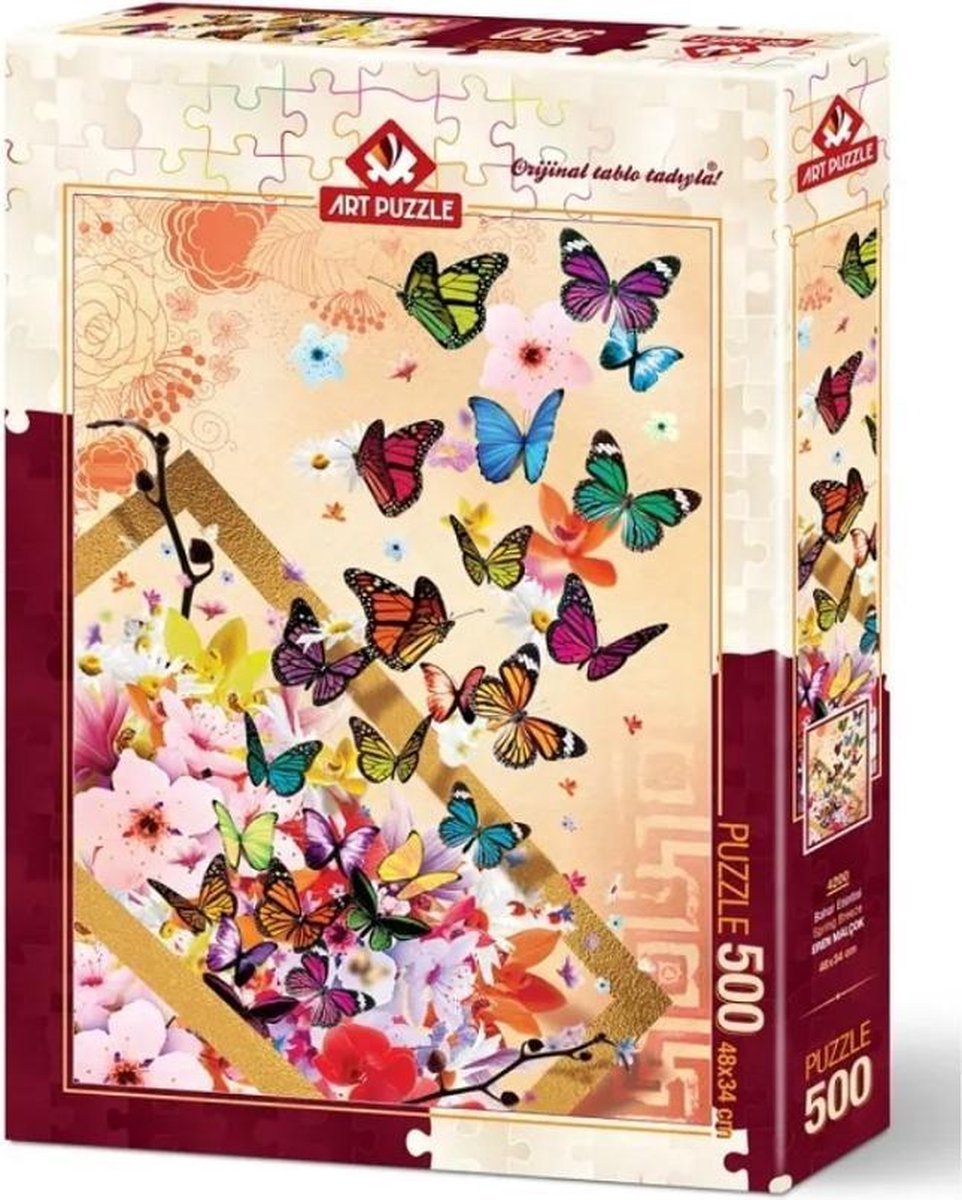 Spring breeze vlinder legpuzzel, 500 stukjes