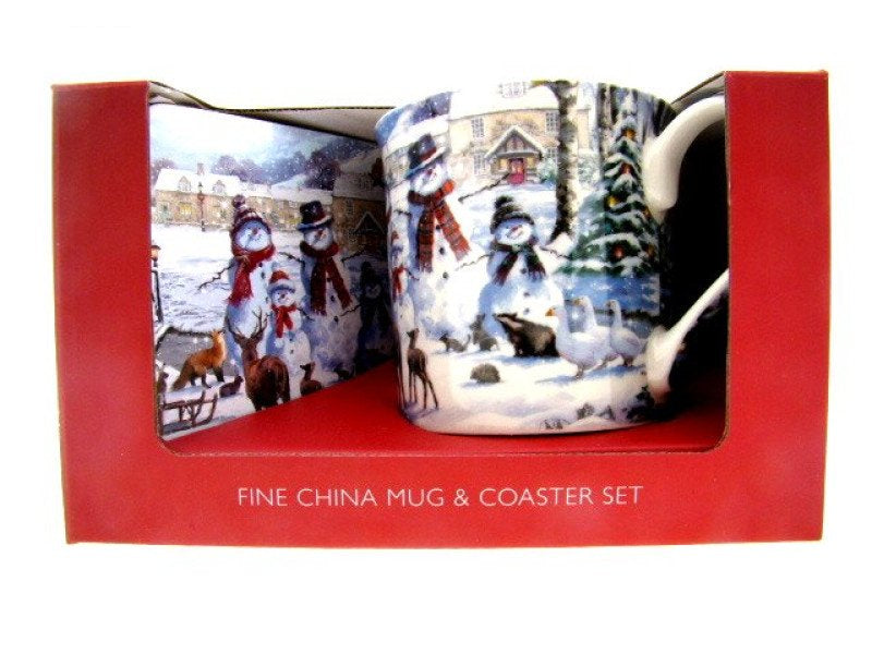 Magic of Christmas mok met onderzetter, 300 ml