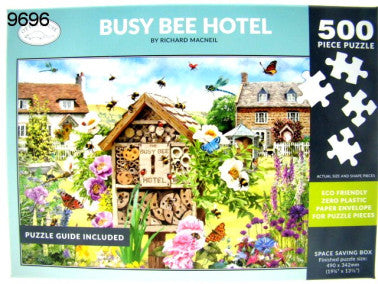 Busy Bee hotel legpuzzel, 500 stukjes