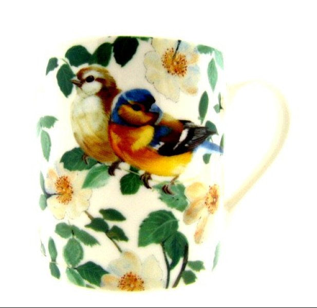 Vogels met bloemen mok Pollyanna Pickering, 290 ml