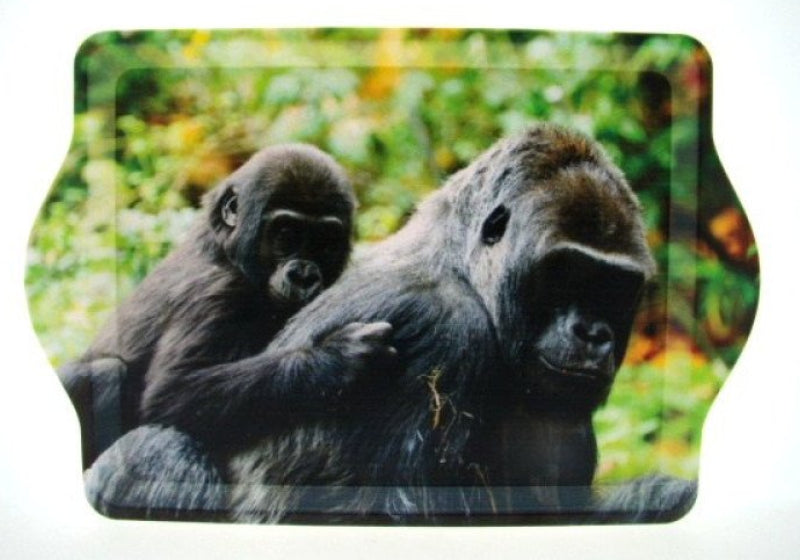 Gorilla dienblad, 21 x 14,5 cm