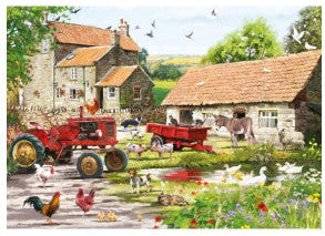 On the farm legpuzzel, 500 stukjes