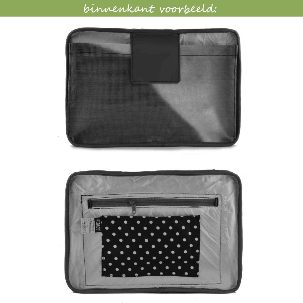 Strade upcycle laptoptas 17 inch, 42 x 8 x 29 cm