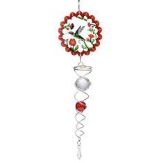 Windspinner Spin Art kolibrie artist crystal tail, 60 cm