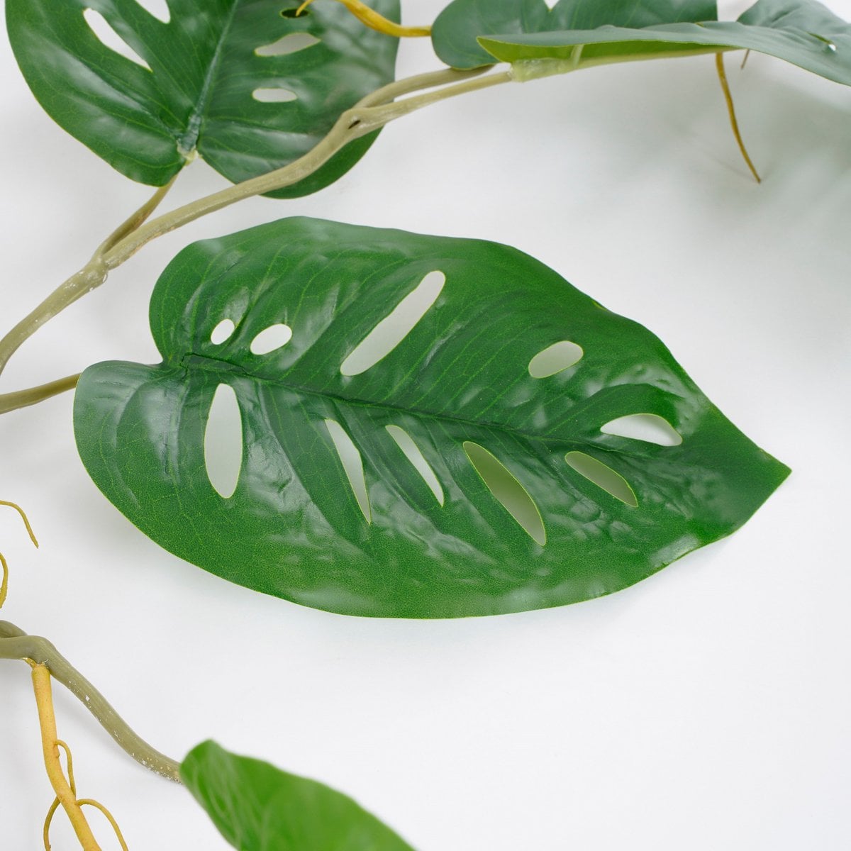 Monstera hangende kunstplant slinger, 115 cm
