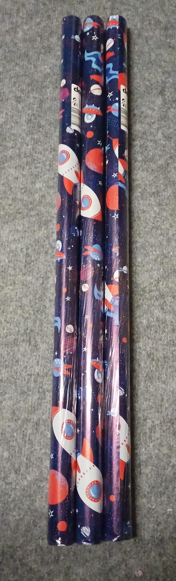 Cadeaupapier ruimtevaart, per rol