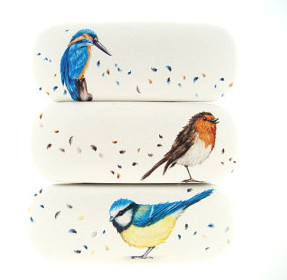 Vogel brillenkoker assorti, harde uitvoering