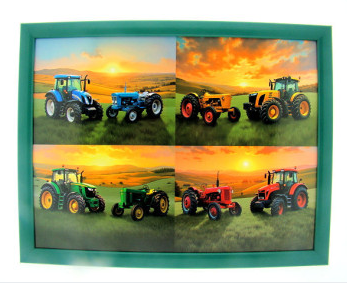 Tractors schootkussen, 44 × 34 × 8 cm