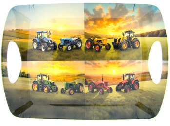 Tractors melamine dienblad 47,5 × 33 × 5 cm