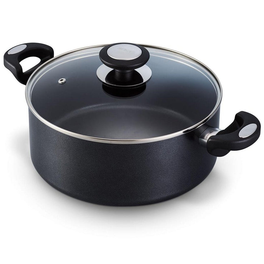 BEKA Pro Induc kookpan met keramische antiaanbaklaag en glazen deksel, Ø 24 cm 4 liter