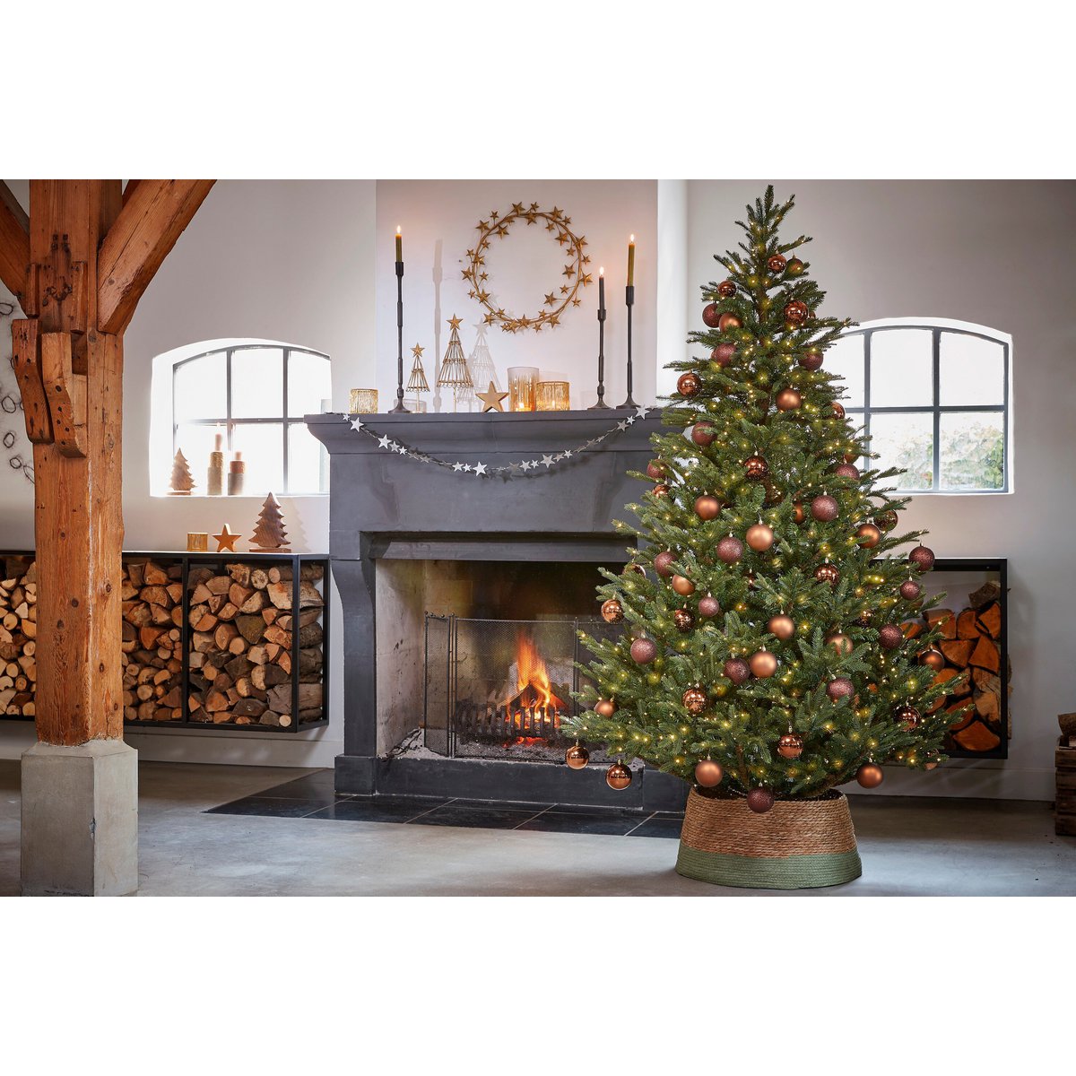 Frasier kunstkerstboom, 155 cm, Ø 109 cm