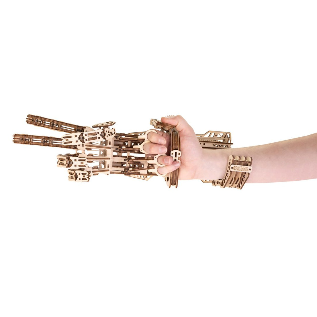 Cyber Hand mechanische houten puzzel, 20 × 12 × 46,2 cm
