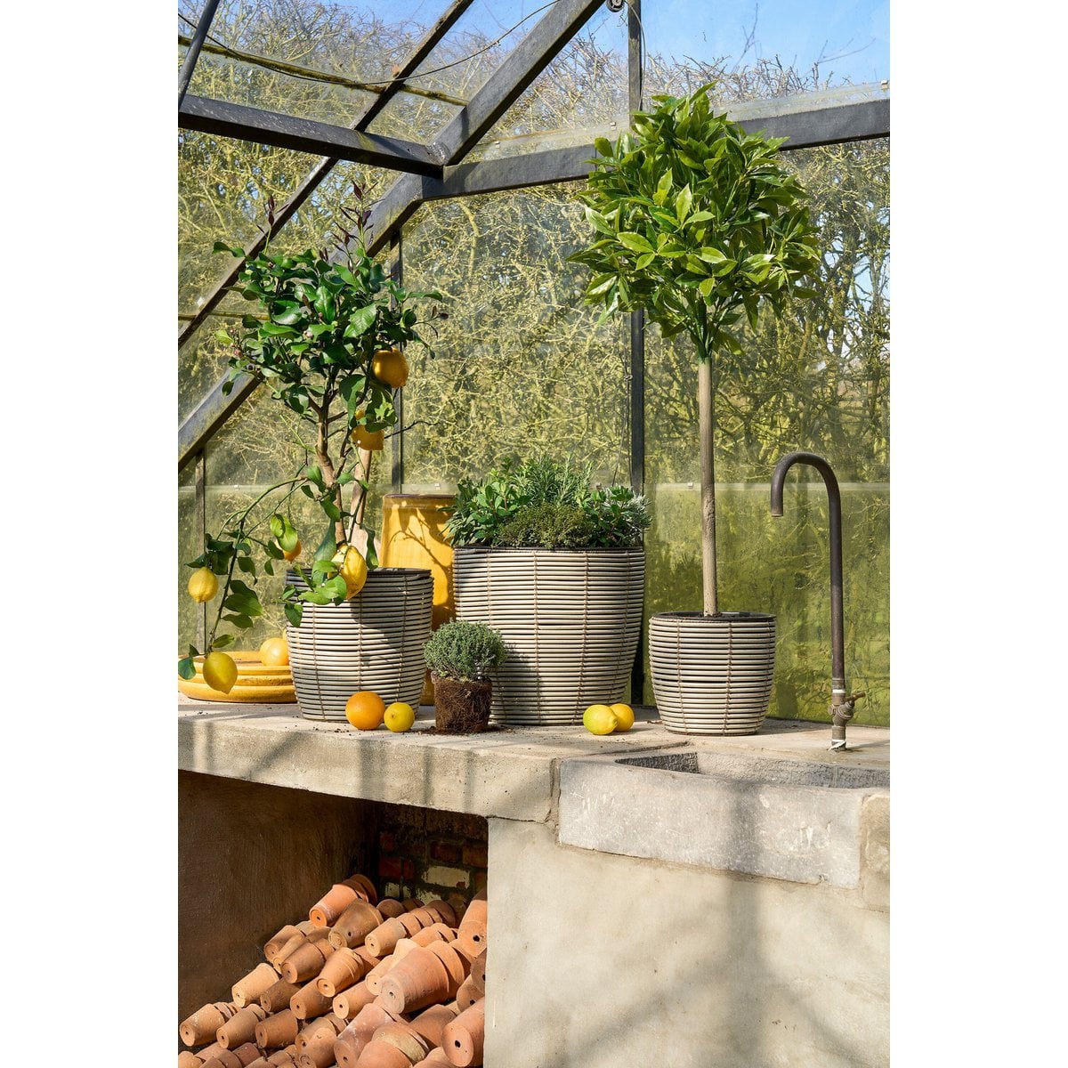 Laurierboom kunstplant, 120 cm