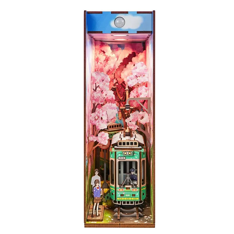 DIY book nook sakura’s travel bookend, 24,5 cm