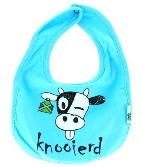 Slabbetje knooierd blauw