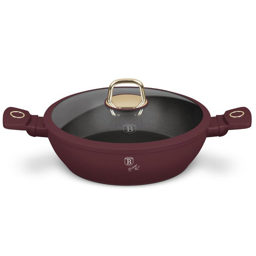 Berlinger Haus Leonardo Collection Braadpan met deksel Ø28cm