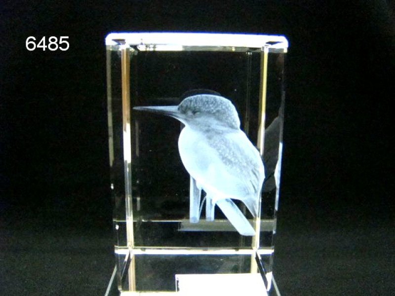 Gegraveerde glasblokjes