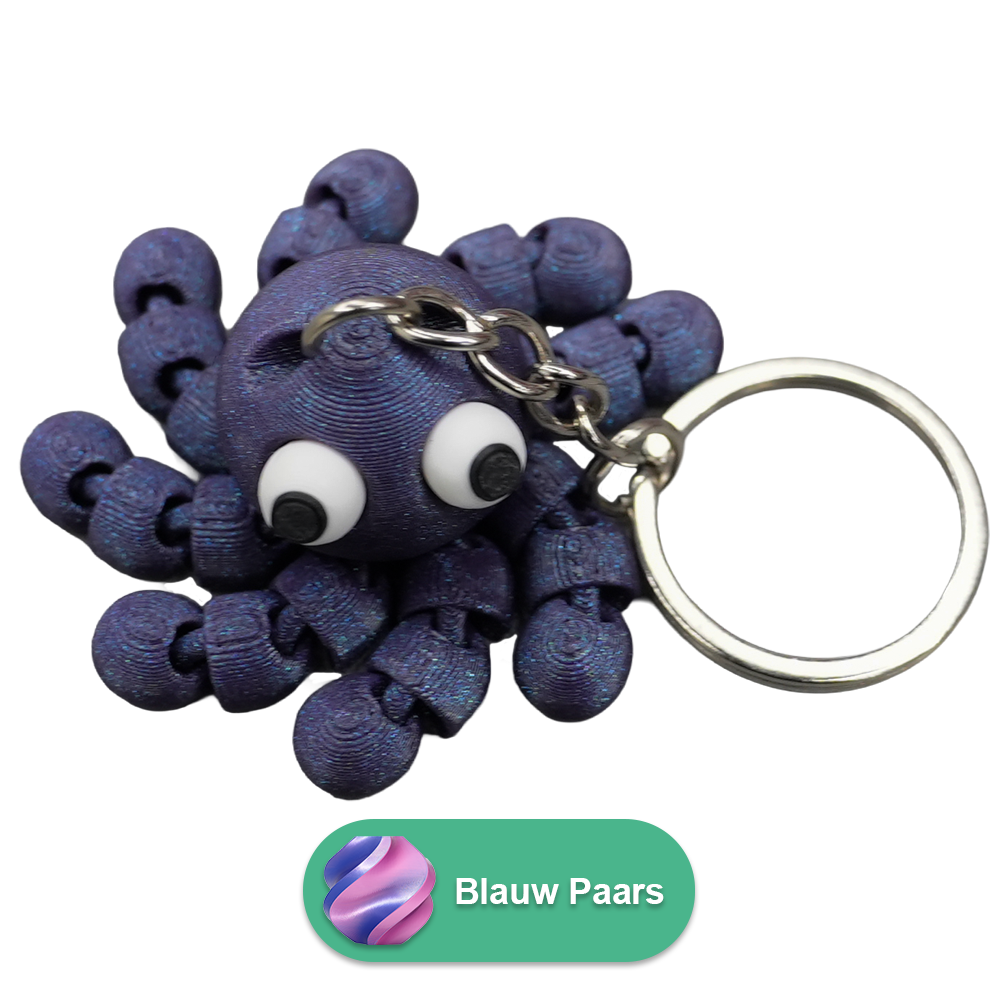 Flexi Octopus sleutelhanger