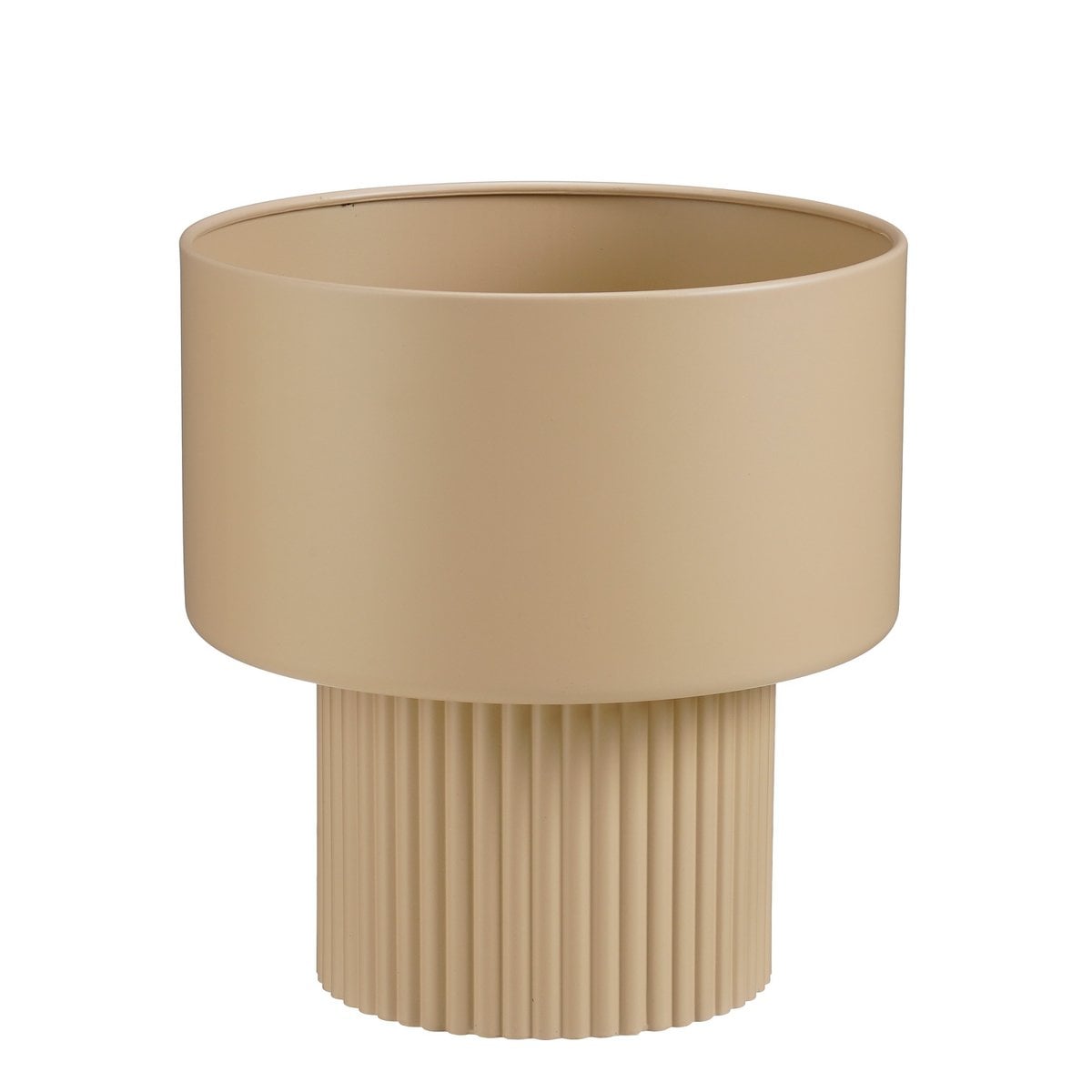 Lux bloempot lichtbruin 31,5 × 31,5 × 33 cm