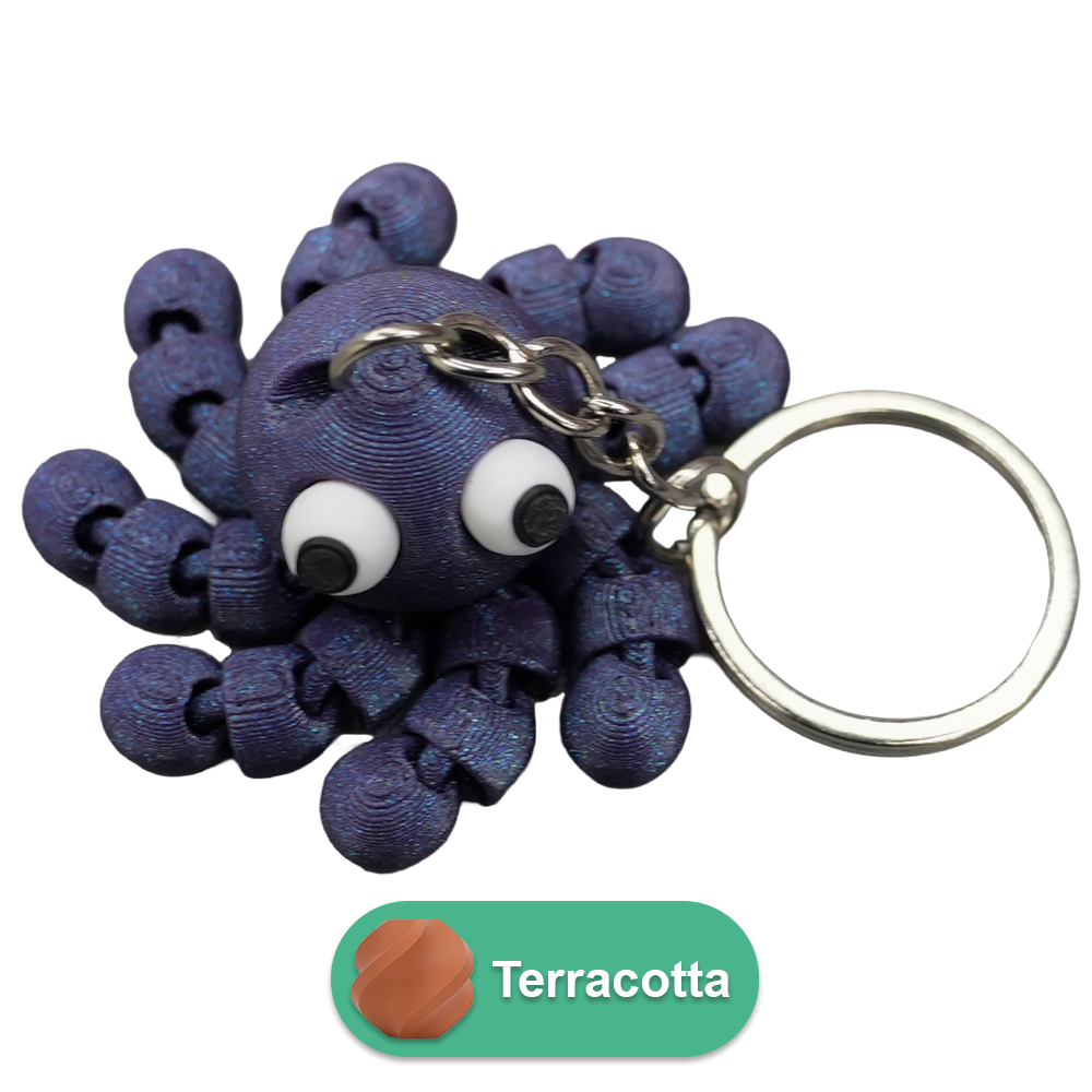 Flexi Octopus sleutelhanger