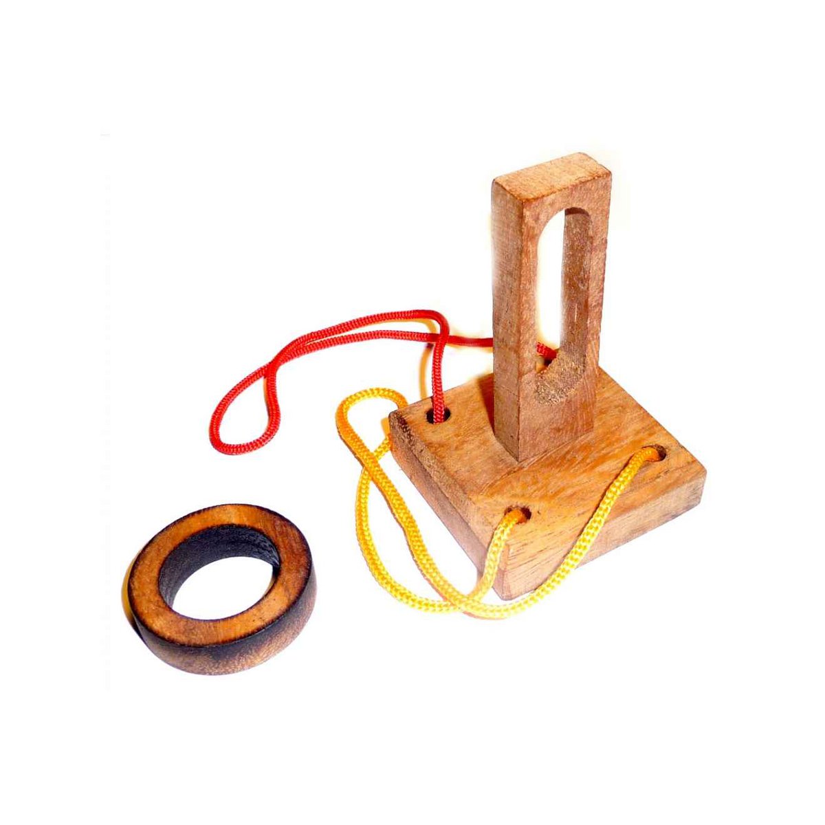 Houten breinbreker Pillar, 8 cm