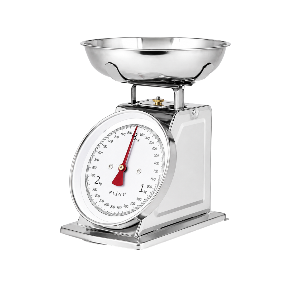 Mechanische keukenweegschaal met schaal, 3 kg, diverse kleuren