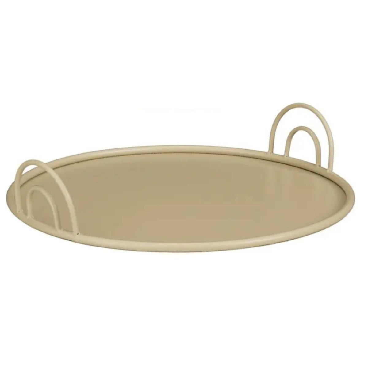 Dienbladen, set van 3 met handgrepen, Ø30, Ø36 en Ø42 cm