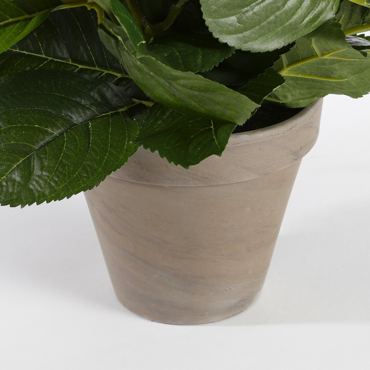 Hortensia kunstplant wit, 45 cm