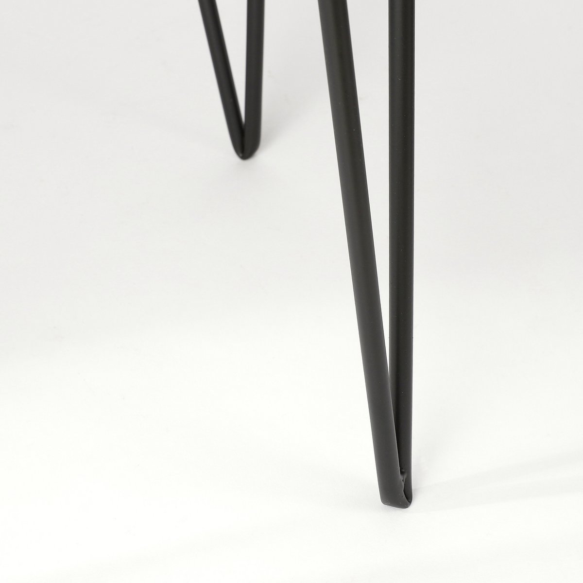 Blom plantenstandaard, zwart, 29.5 × 29.5 × 50 cm