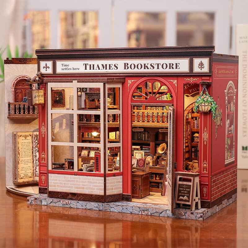DIY house Thames bookstore, 17,7 cm