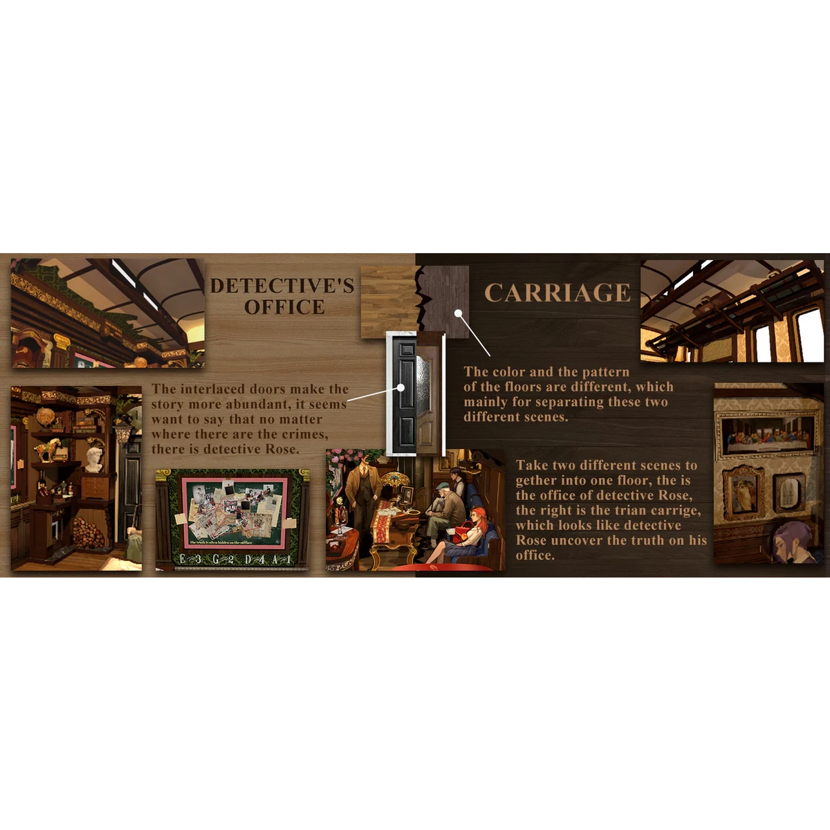 Train Mystery Case book nook, 18 × 11 × 23 cm