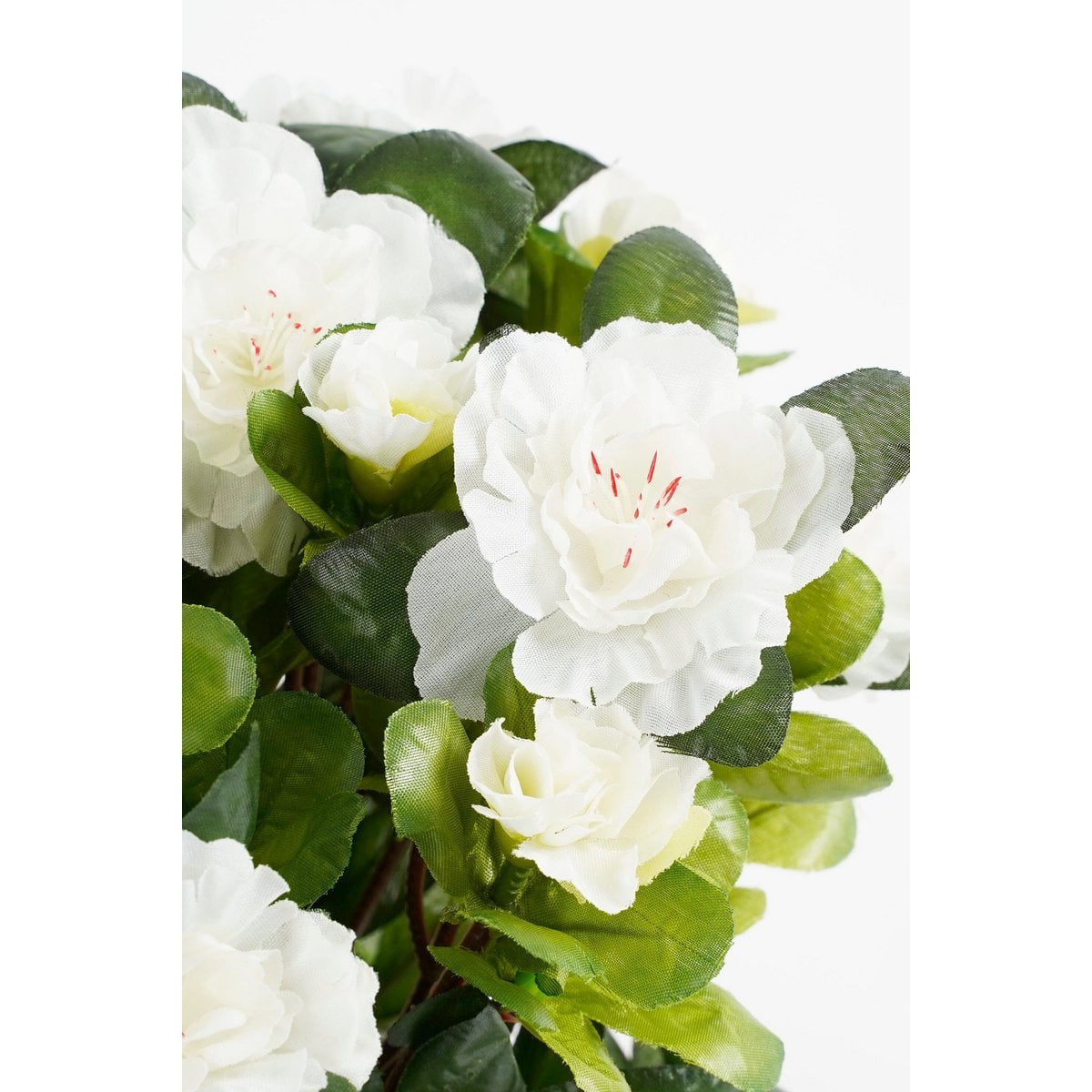 Azalea kunstplant wit, 31 cm