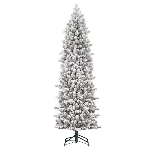 Harma Pilar licht besneeuwde kunstkerstboom, 215 cm, Ø 66 cm