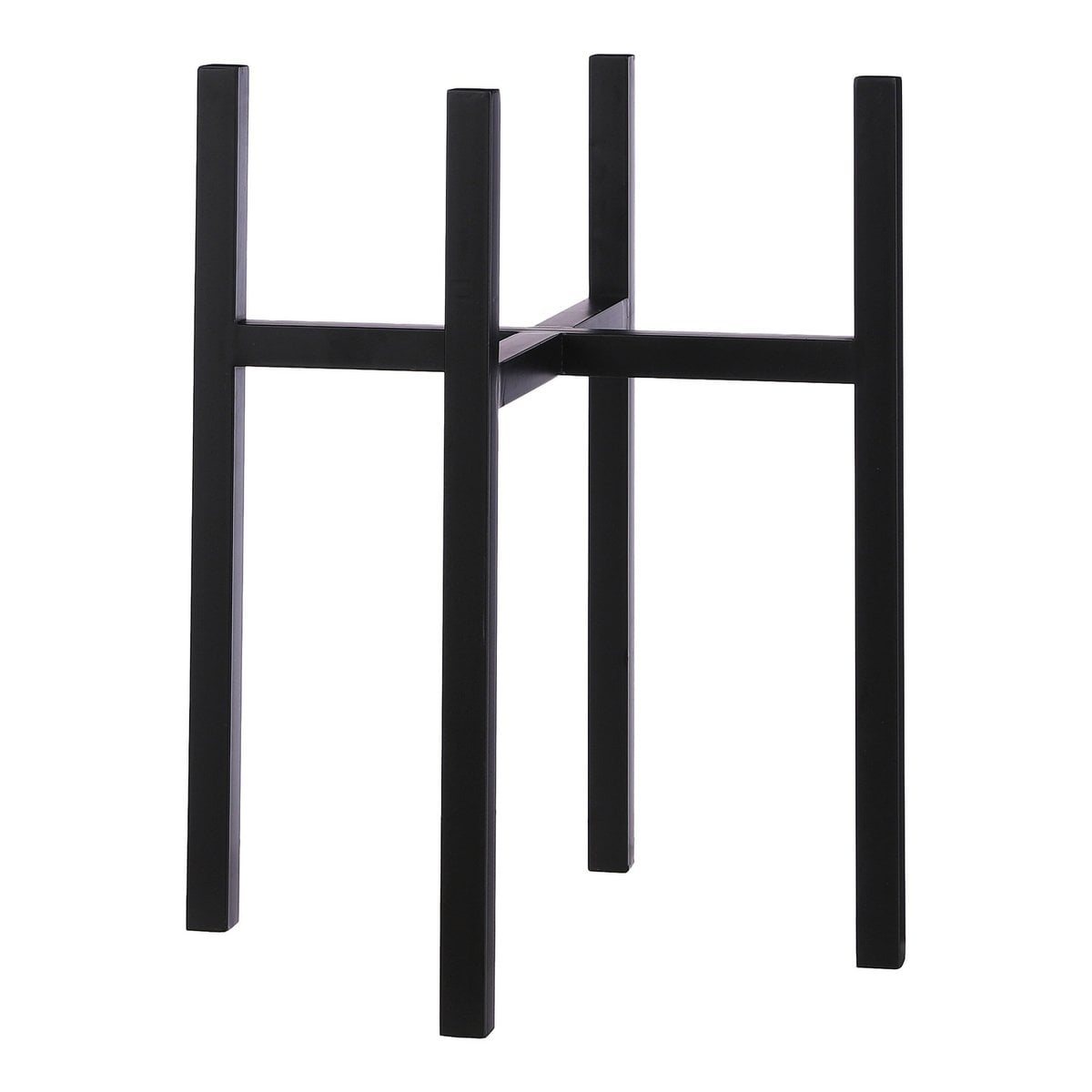 Ascot plantenstandaard, zwart, 41,5 × 41,5 × 50 cm