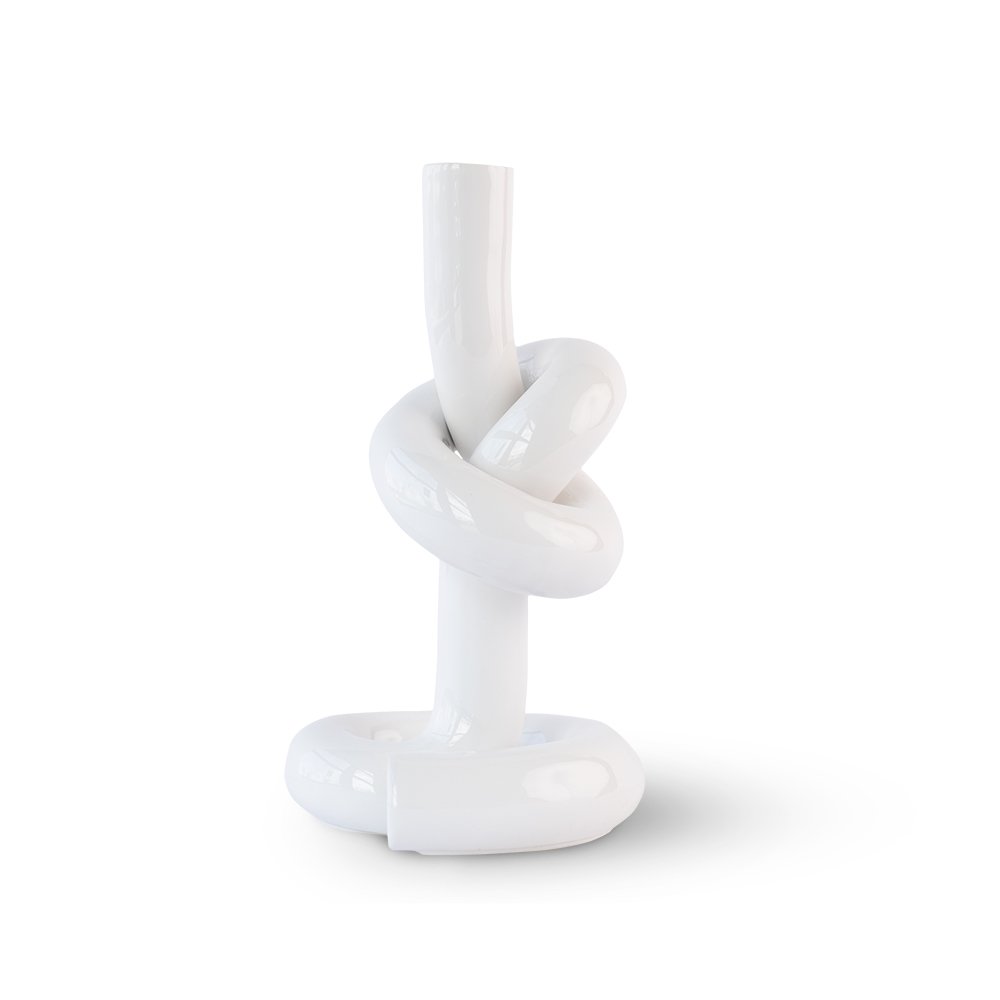 Knotted CandleHolder kandelaar, 13 × 12 × 23 cm